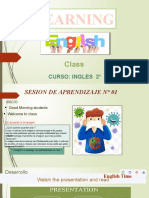 Learning English - 2° Sem 1