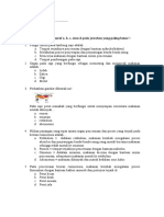 Soal Pretest Posttest 2