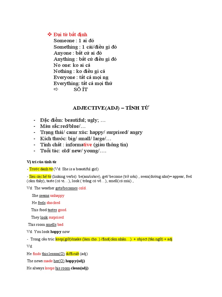 Adj Adv 1 | PDF