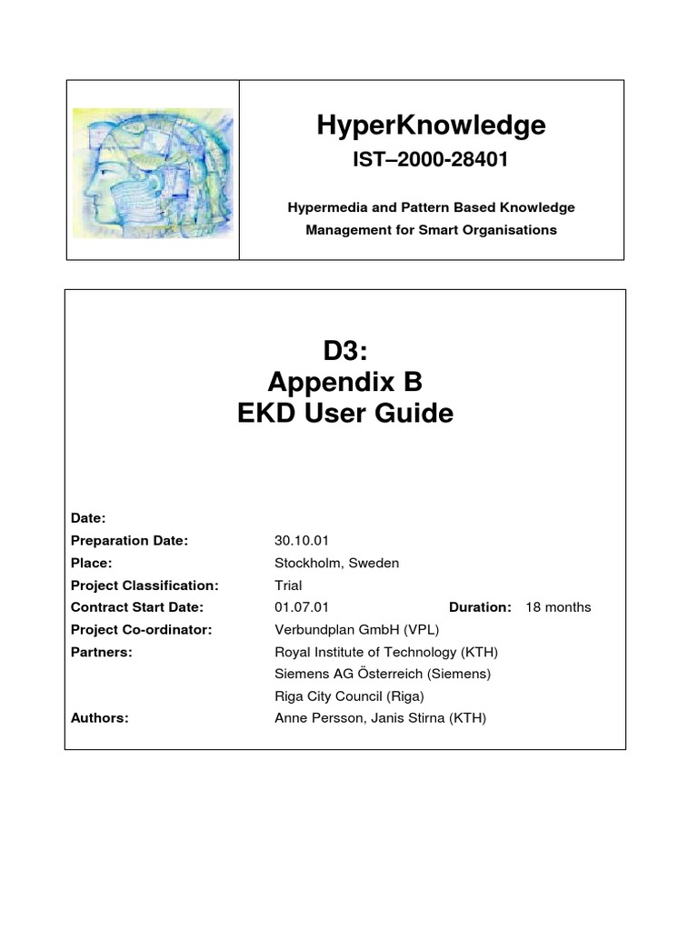EKD User Guide for Enterprise Modelling | PDF | Goal | Business Process