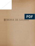 Memoria: Guerra