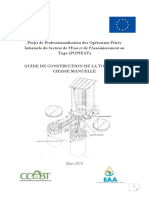 Guide de Construction de La Toilette A Chasse Manuelle 2018