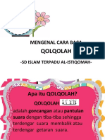 Qolqolah Sdit Al-Istiqomah 1