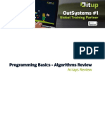 Algorithms Review - Arrays