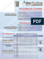 8 ZAP SCREWLOK FX DataSheet RevD