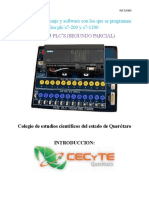 Reporte de Lenguaje y Software Con Los Que Se Programan Los PLC