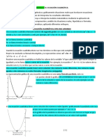 LECCION 1 Modulo III Ecuación Cuadrática