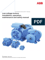 Low Voltage Motors Installation, Operation, Maintenance and Safety Manual