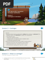 Fast Path To B2C Commerce Developer Certification - Module 2 - Cartridges and Controllers