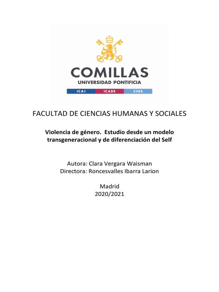 Violencia de Género y Teorías Sistémicas | PDF | La violencia contra ...
