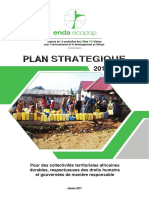 Plan Stratégique 2017 2021 - Enda ECOPOP