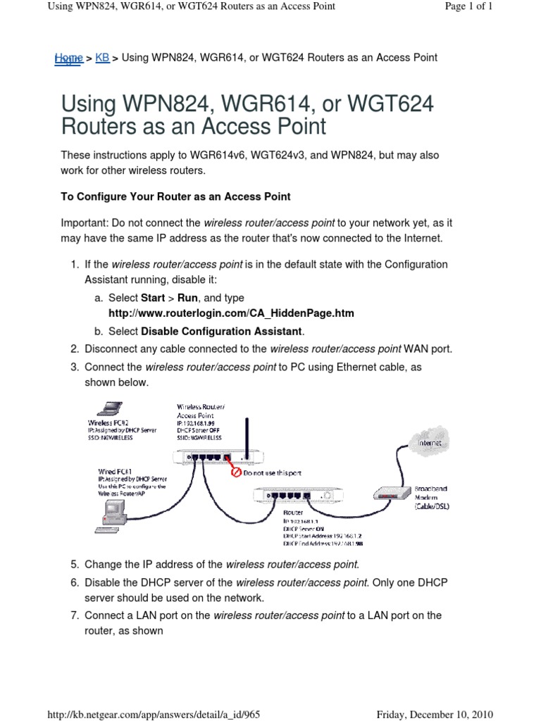 3 Router Setup With Internet | PDF