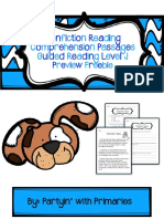 NonfictionReadingComprehensionPassagesGRLevelJPreviewFreebie 1