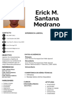 Erick M. Santana Medrano: Contacto Experiencia Laboral