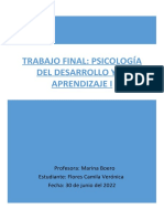 Flores-Psicologia Del Desarrollo y El Aprendizaje