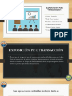 Exposición Por Transacción