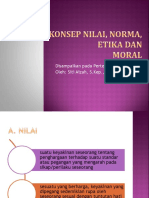 1.konsep Nilai, Norma, Etika Dan Moral