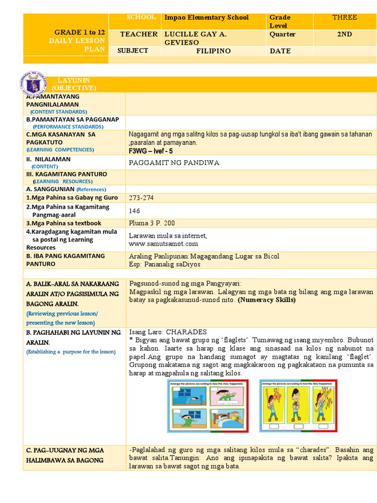 Filipino 3 Cot 2 | PDF