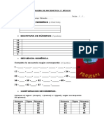 PRUEBA DE MATEMATICA 2° Adaptada