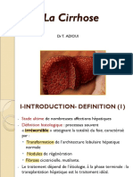 Cirrhose DR ADIOUI