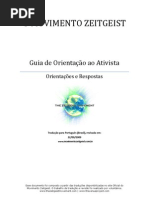Movimento Zeitgeist Brasil - Guia de Orientacao Ao Ativista