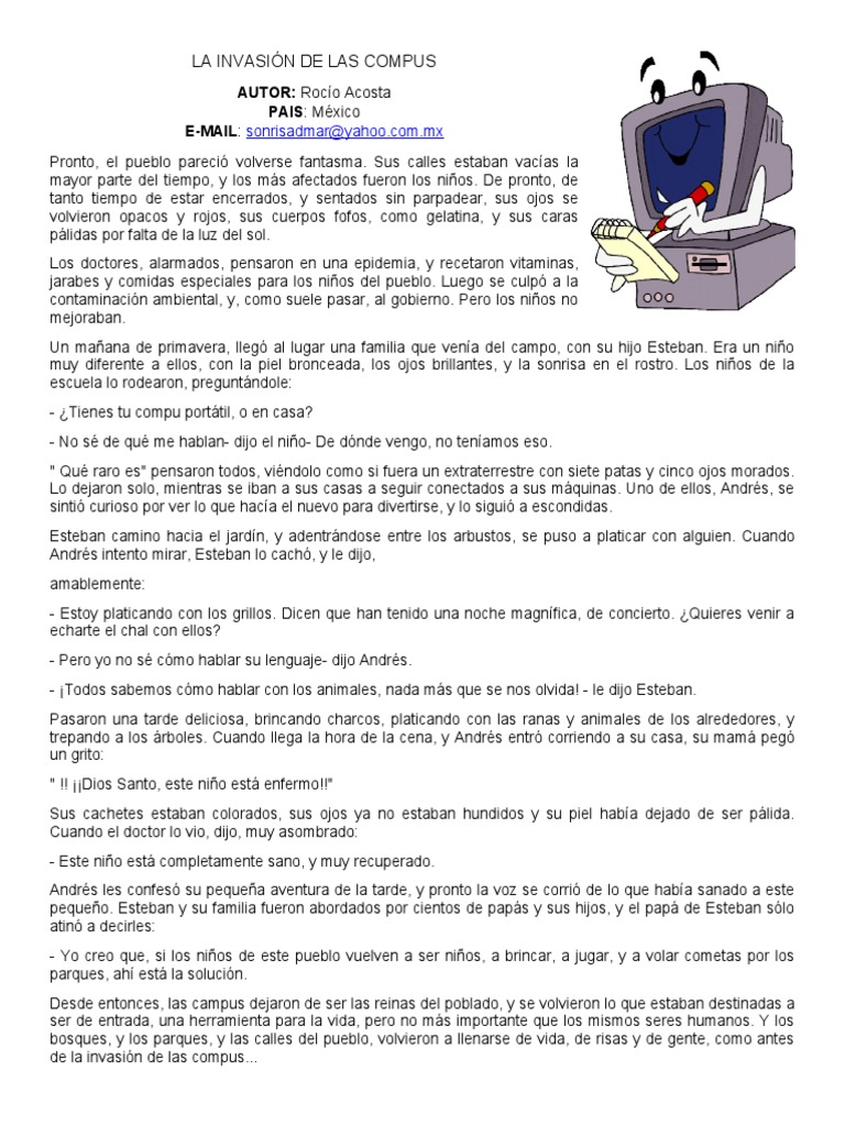 La invasión de las compus en el pueblo | PDF | Asociación de Futbol