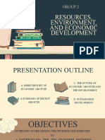 Resources, Environment, and Economic Development