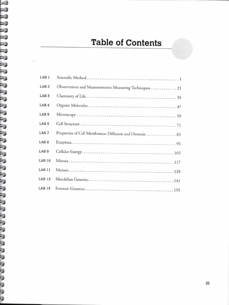 Biology 103.2 Lab Workbook | PDF