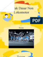 Gerak Dasar Non Lokomotor