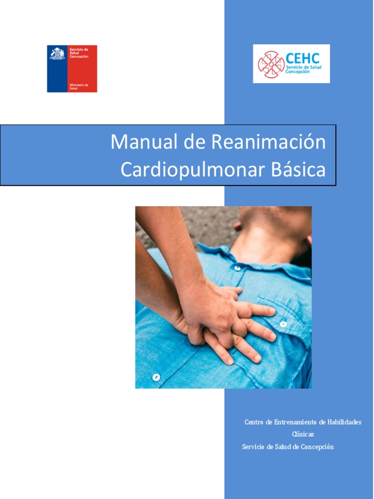 Manual de RCP Básico | PDF | Reanimación cardiopulmonar | Paro cardíaco