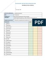 INSTRUMENTO DE EVALUACIÓN Del Proyecto