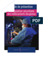 ASSTSAS, Guide de Prévention Manipulation Sécuritaire Des Médicaments Dangereux, 2007