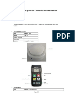 User Guide of Octobuzzy Wireless Version