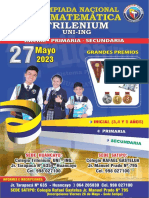 Bases 6ta Olimpiada Nacional Matematica 27 de Mayo