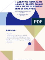 Peranan Jabatan Kemajuan Islam Malaysia (Jakim) Dalam Pentadbiran Islam Di Negeri-Negeri Di Malaysia