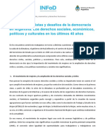 EFD-40-Conquistas y Desafios de La Democracia en Argentina-Clase 3