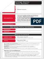 VM CITC Package Cards Data Bundles 16.3x42.7cm E