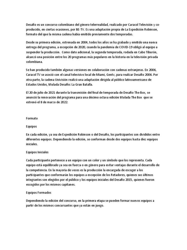 Desafío The Box 2025: La lista COMPLETA con todos los ganadores de la  historia del reality | EXA FM, image size:768x1024