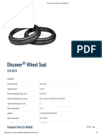Discover&reg Wheel Seal 373-0213
