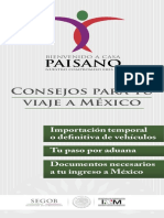 Consejos para Tu Viaje A Mexico