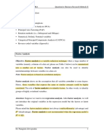 Chapter 7 - Factor Analysis