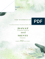 Dayat: The Wedding of