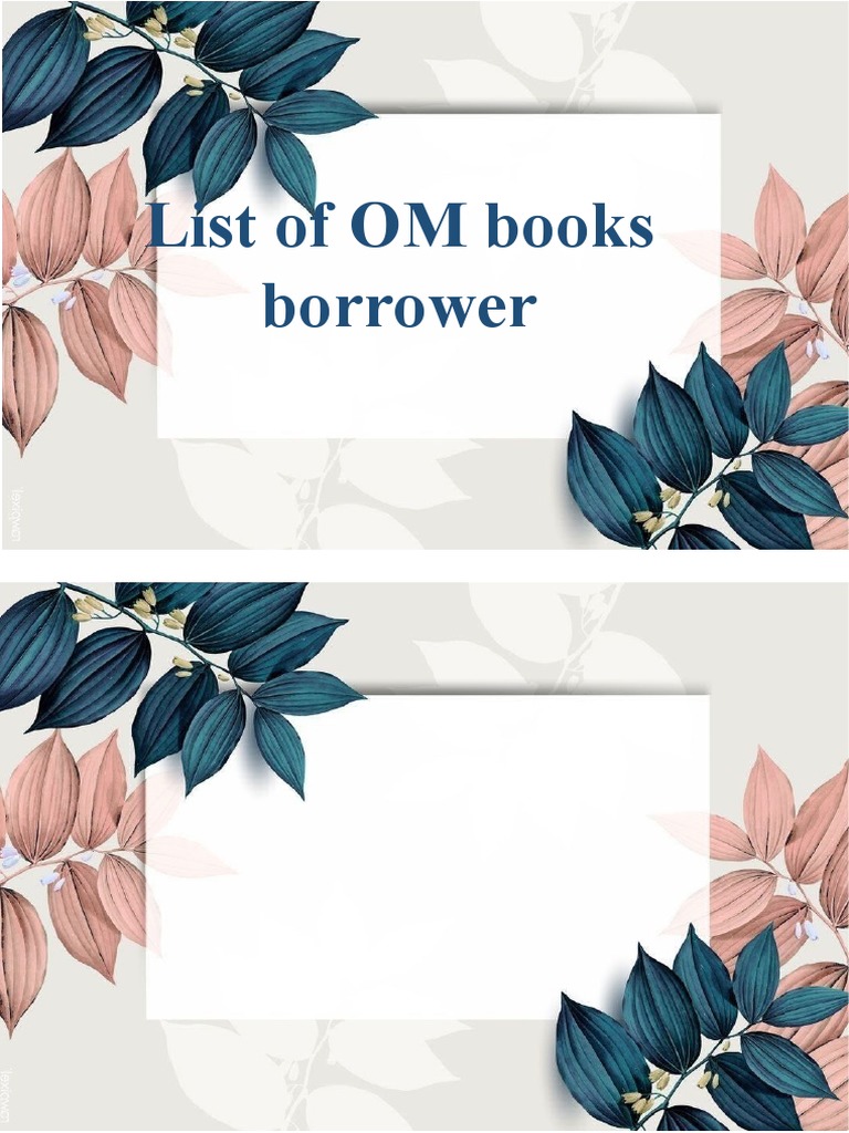 Folder Cover Page PDF
