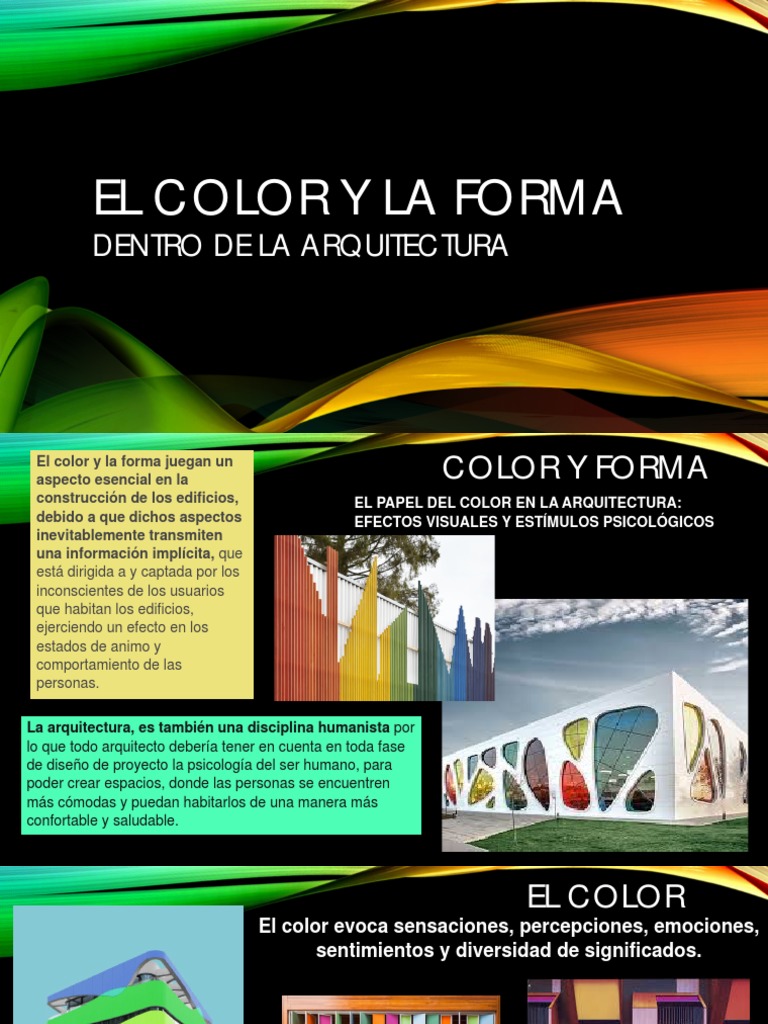 Psicología del Color en Arquitectura | PDF | Color | Percepción