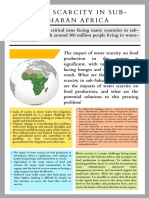 Water Scarcity in Sub-Saharan Africa