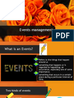 Events Management