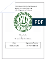 1039 pakistan studies assignment 1