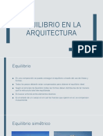 Equilibrio en La Arquitectura