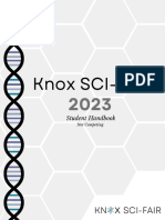 Knox Sci-Fair Handbook (Not Competing)