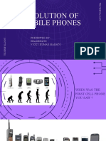 Evolution of Mobile Phones Presentation